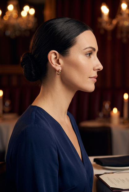 Aerivova Nova Mini Hoop Earrings, an Understated Everyday Accent for Clean Lines and Thoughtful Jewelry Combinations