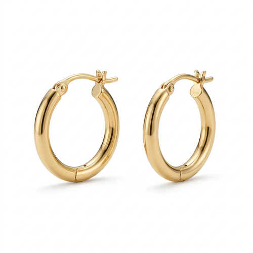 Aerivova Nova Mini Hoop Earrings, an Understated Everyday Accent for Clean Lines and Thoughtful Jewelry Combinations
